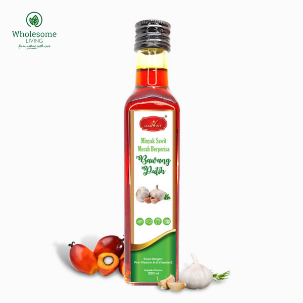 Harvist Premium Garlic Infused Red Palm Oil 250ml