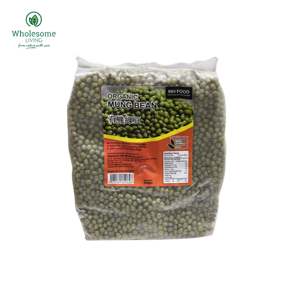 [Exp: 12 JUL 2024] MH Food Organic Mung Bean 500g