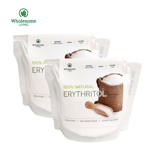 [TWIN PACK] Wholesome Living Non-GMO Erythritol 250g x 2