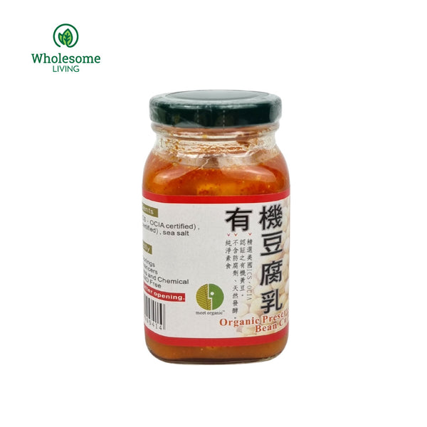 MH Organic Preserved Bean Curd (Spicy) 360g
