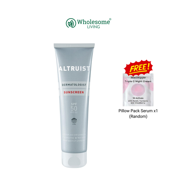 [Pre-Order: ETA 1 Month] Altruist Dermatologist Sunscreen SPF 50 100ml