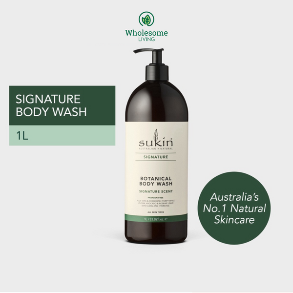 Sukin Botanical Body Wash 1L - Signature