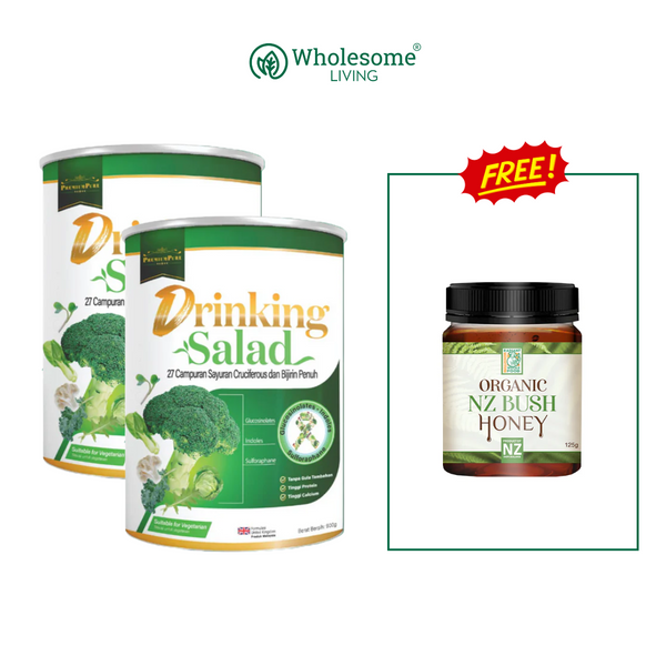 [BUY 2 FREE NZ Bush Honey] Drinking Salad 800g x 2