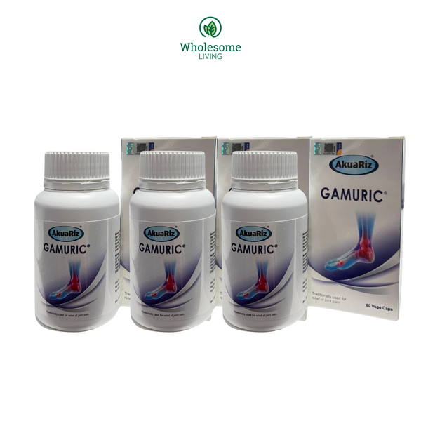 AkuaRiz Gamuric 60 capsules x3