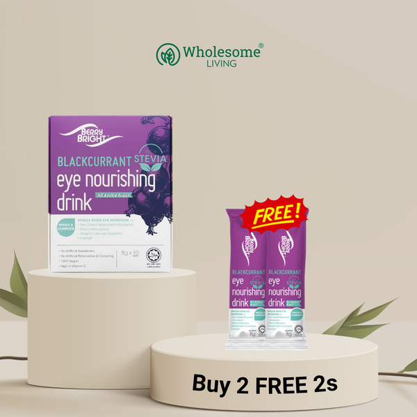 [BUY 1 FREE 2s] Berry Bright Eye Nourishing Drink with Stevia 8g x 10s FREE BBS 2s