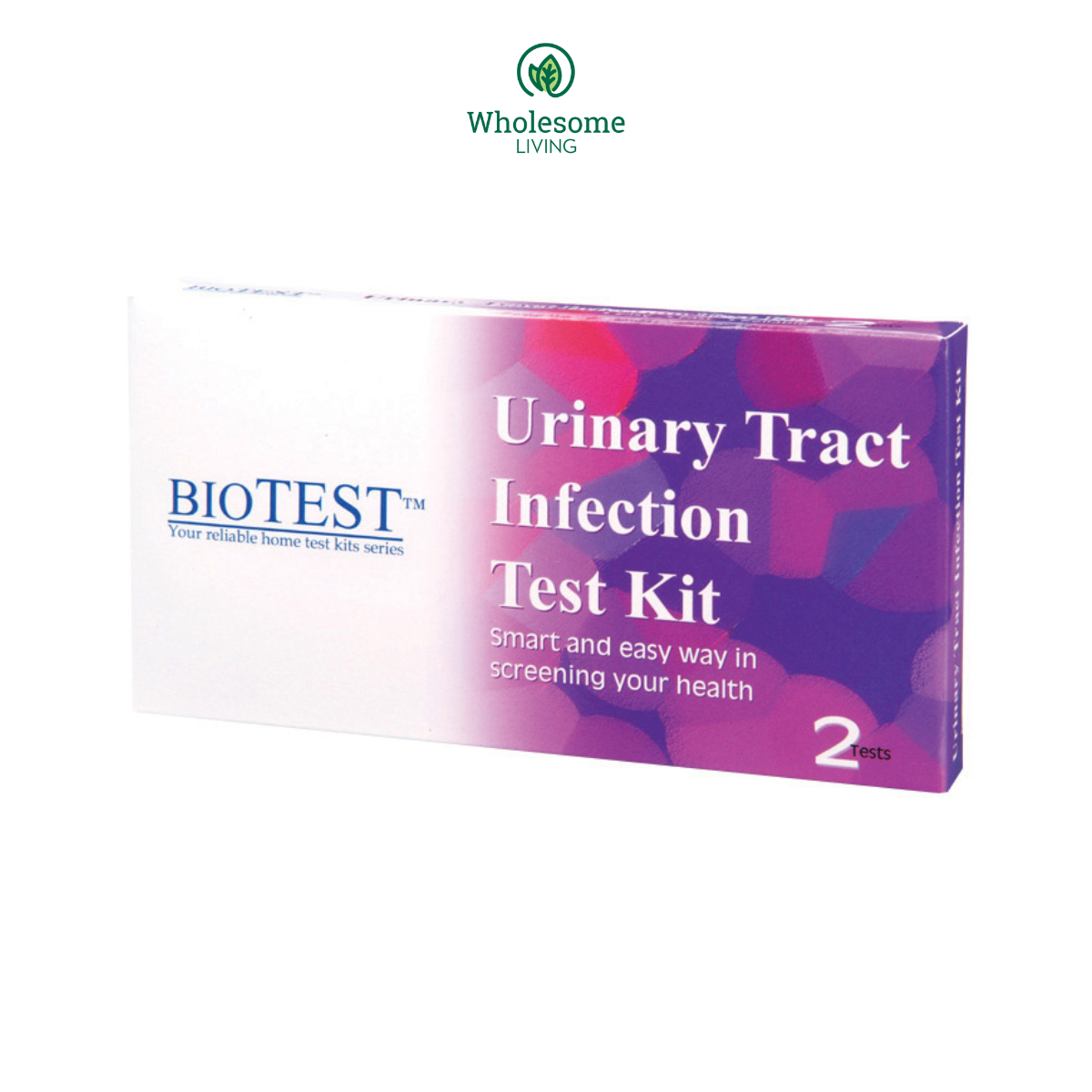 BioTest Urinary Tract Infection Test Kit - 2 Test – WholesomeLiving.my