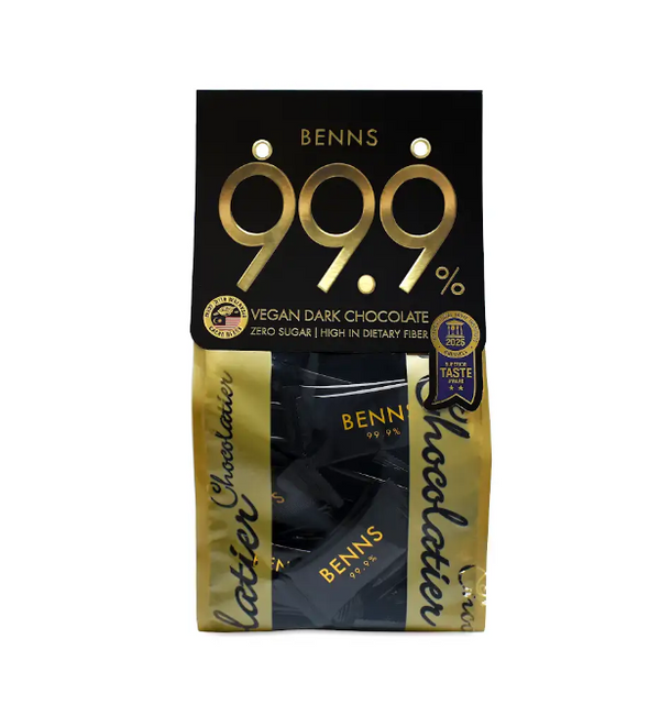 BENNS 99.9% Zero Sugar Dark Chocolate 138g