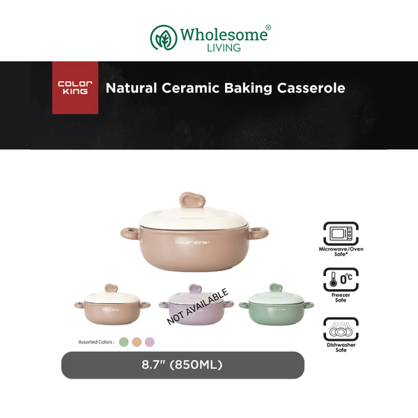 Color King Luno Collection 8.7" Baking Casserole
