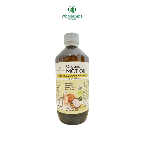 Wholesome Living Organic MCT Oil 250ml