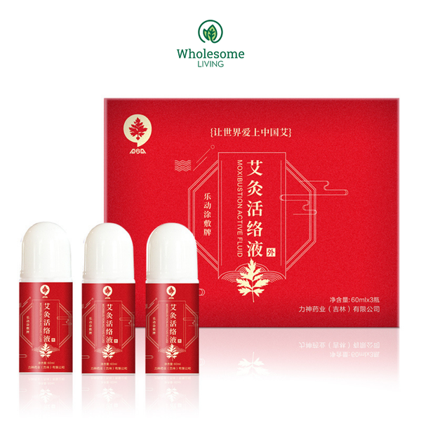 Moxibustion Active Fluid 60ml x3 x1 box