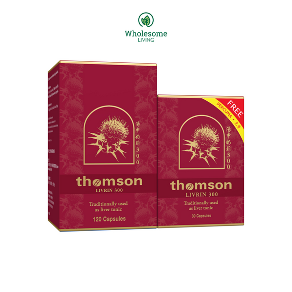 [Buy 1 FREE 1] Thomson Livrin 300mg 120s x1 FREE Thomson Livrin 300mg 30s x1