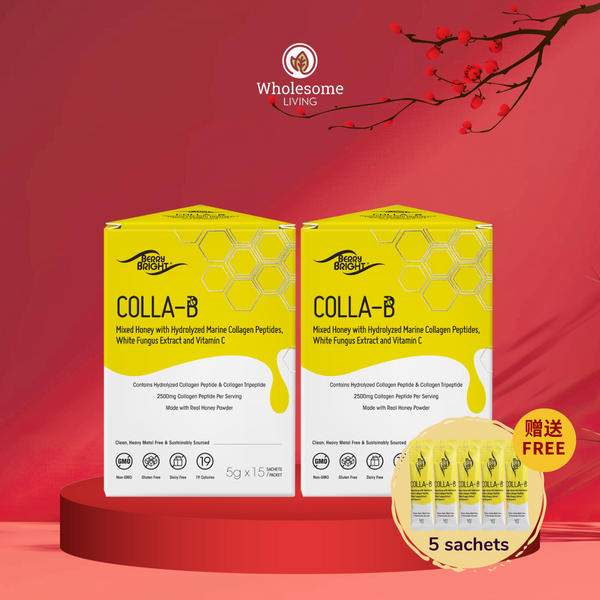 [Twin Pack] Berry Bright Colla-B 5g x15s x2 FREE Berry Bright Colla-B x5s