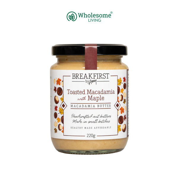 Breakfirst By Amy Toasted Macadamia with Maple 220g