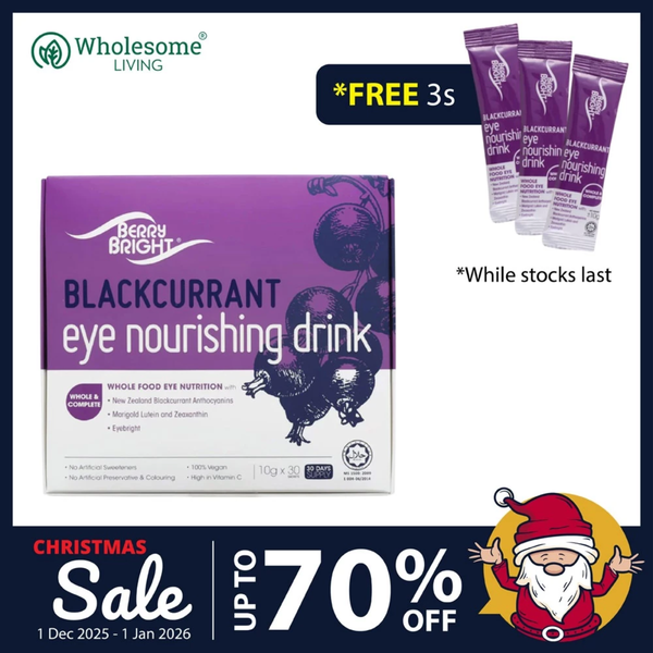 Berry Bright Eye Nourishing Drink 10g x30s FREE BBO 3s