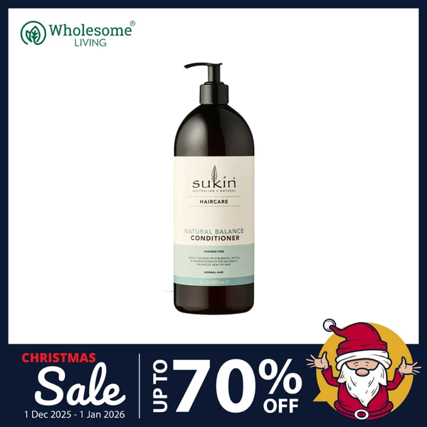 [Expiry: 6/2026] Sukin Natural Balance Conditioner 1L
