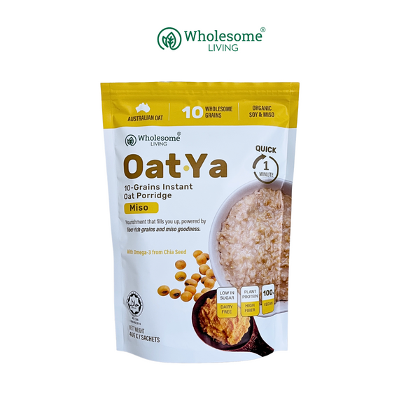 WholeLife Oat Ya Instant Oat-Porridge with 10 Grains 40g x7s