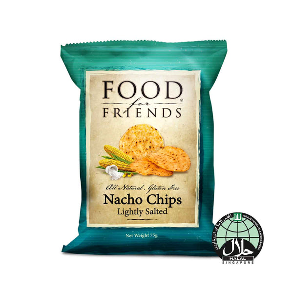 Food for Friends Lightly Salted Nacho Chips 75g