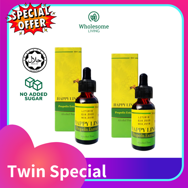 [TWIN PACK] Happy Link Propolis Extract 30ml x2