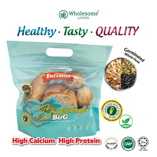 FATIMAS BreakThrough Beans & Grains发芽全谷全豆面包 400gx 1