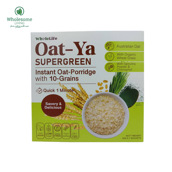 WholeLife Oat Ya Instant Oat-Porridge with 10 Grains