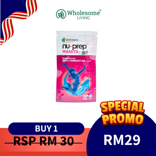 Biotropics Nu-Prep Wanita Health Supplement 10s
