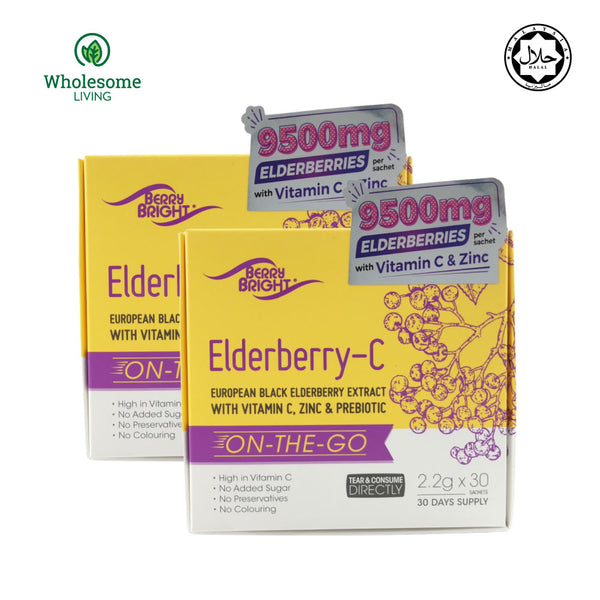 [Twin Pack] Berry Bright Elderberry C 2.2g x30s x2 boxes