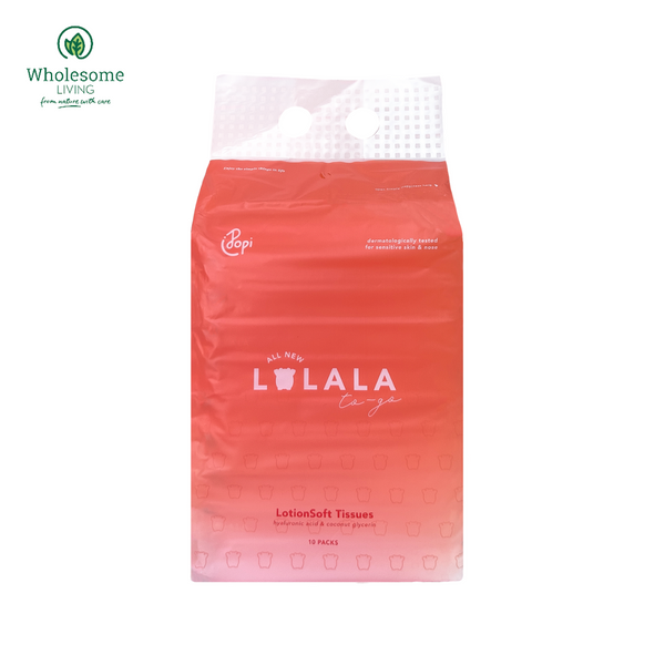 Popi LaLaLa To-go 4 ply Lotion Tissues 30 pulls