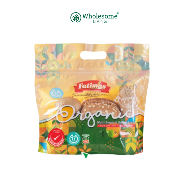 FATIMAS Organic Multigrains & Seeds 有机多种谷物种子面包 400g x 1