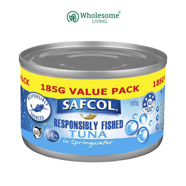 Safcol Fad Free Tuna In SpringWater 185g