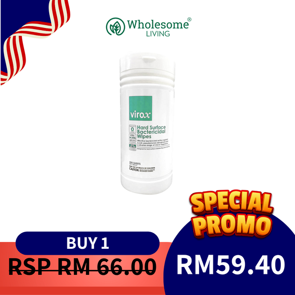 Virox 70% Alcohol Disinfecting Wipes 200s