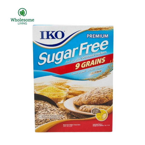 IKO Premium Sugar Free Oatmeal Crackers - 9 Grains 178g