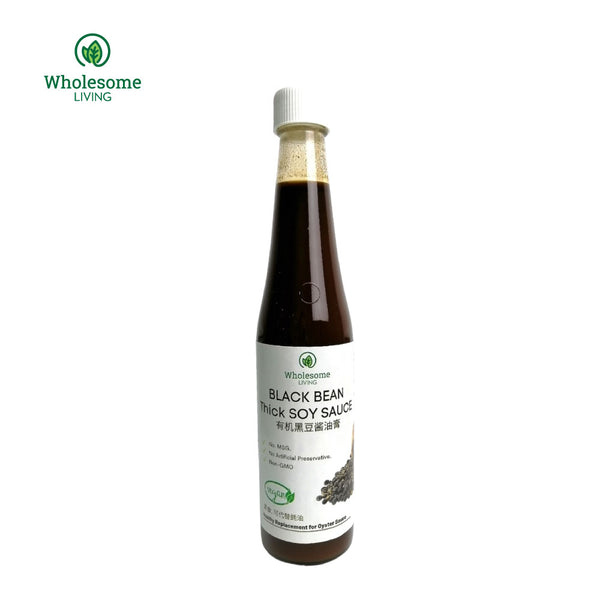 Wholesome Living Organic Black Bean Sauce Thick 450g