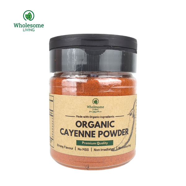 Wholesome Living Organic Cayenne Pepper Powder 130g