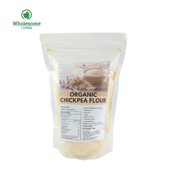 Wholesome Living Organic Chickpea flour 500g
