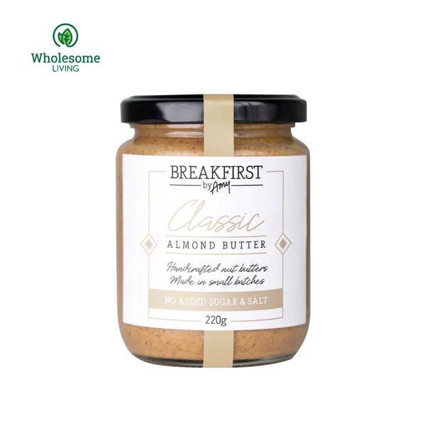 BREAKFIRSTBYAMY Classic Almond Butter 220g