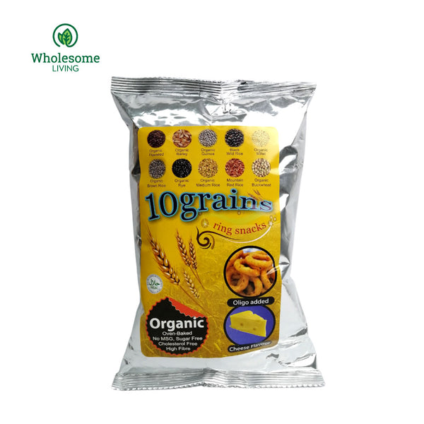 Organic Multi Grain Cheese Ring 50g