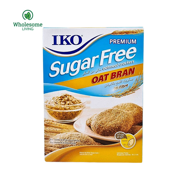 IKO Premium Sugar Free Oatmeal Crackers - Oat Bran 178g