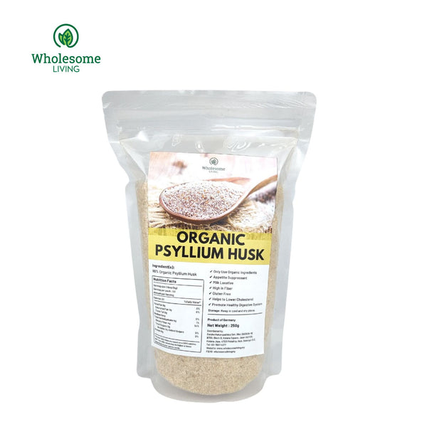 Wholesome Living Organic Psyllium Husk 250g