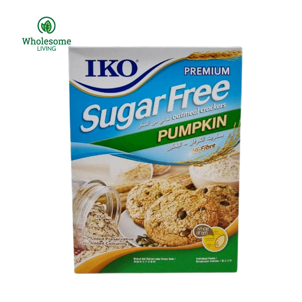 IKO Premium Sugar Free Oatmeal Crackers - Pumpkin 178g