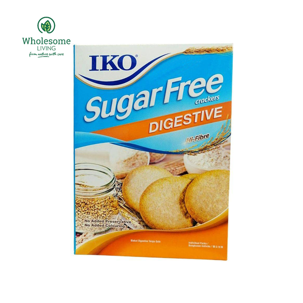 IKO Premium Sugar Free Oatmeal Crackers - Digestive Hi-Fibre 178G