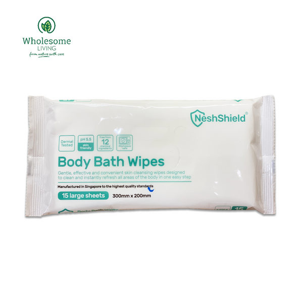 NeshShield Body Bath Wipes 15s/pack